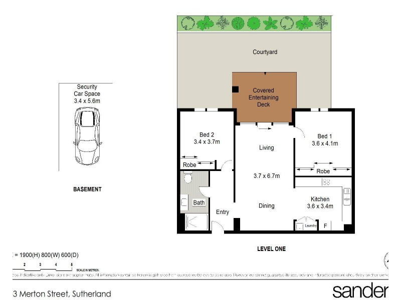 102/53 Merton Street, Sutherland NSW 2232 Floorplan