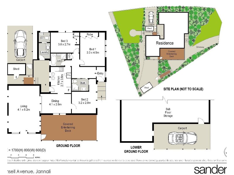 4 Stansell Avenue, Jannali NSW 2226 Floorplan