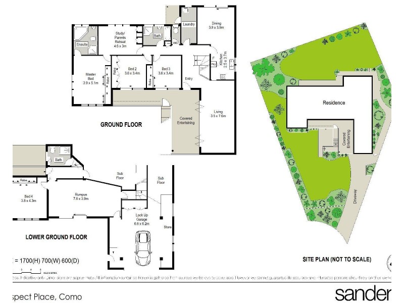 4 Prospect Place, Como NSW 2226 Floorplan