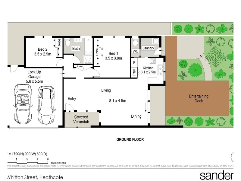 3/10-12 Whitton Street, Heathcote NSW 2233 Floorplan