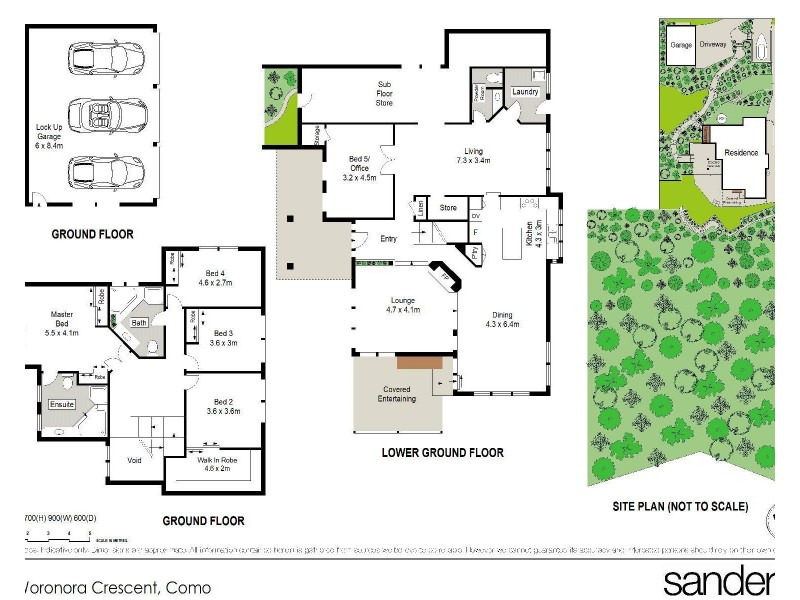 167 Woronora Crescent, Como NSW 2226 Floorplan