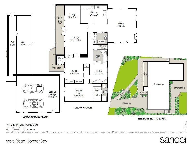 13 Fillmore Road, Bonnet Bay NSW 2226 Floorplan