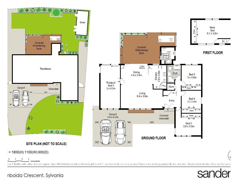 4 Nymboida Crescent, Sylvania Waters NSW 2224 Floorplan