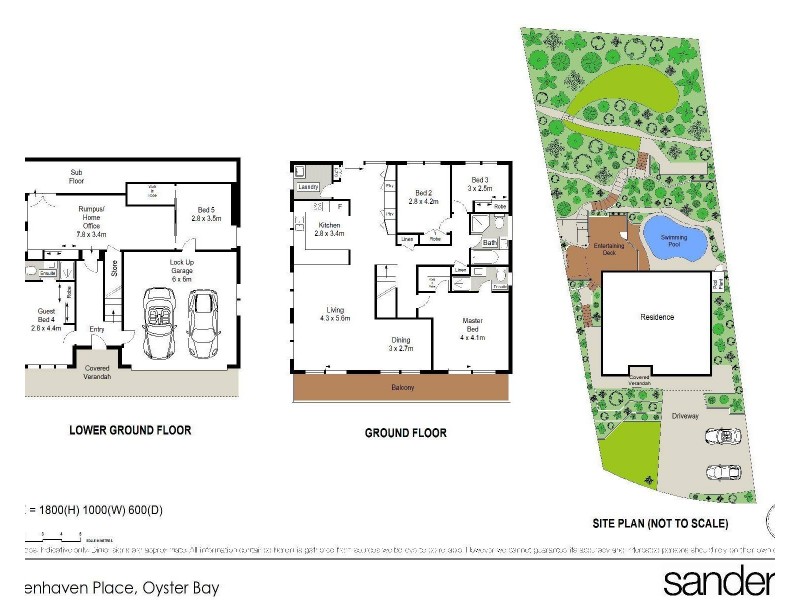 17 Glenhaven Place, Oyster Bay NSW 2225 Floorplan