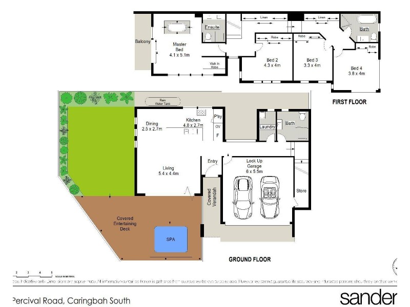 22B Percival Road, Caringbah South NSW 2229 Floorplan