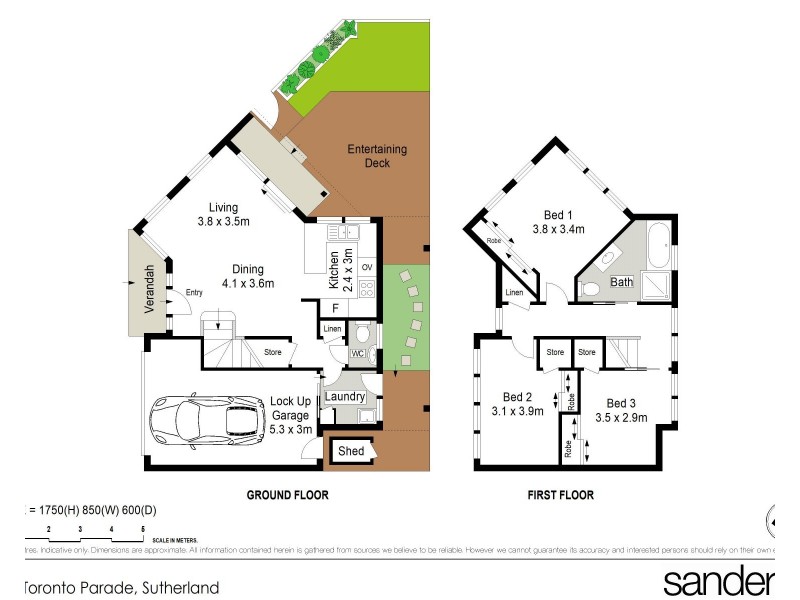 3/94 Toronto Parade, Sutherland NSW 2232 Floorplan
