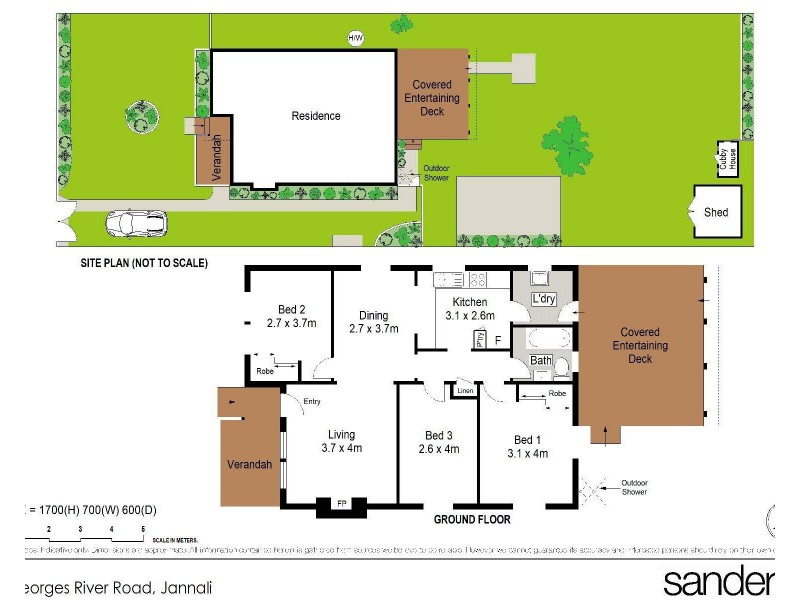 51 Georges River Road, Jannali NSW 2226 Floorplan