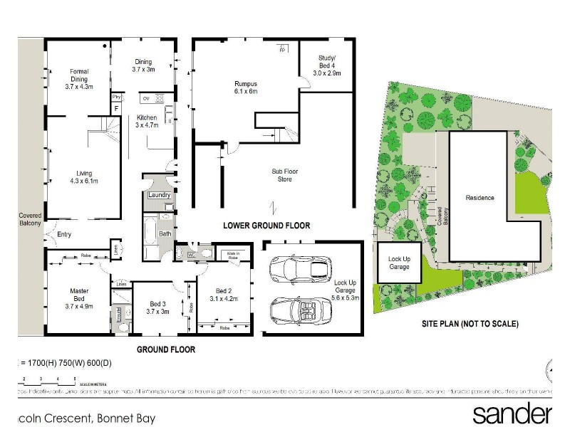 37 Lincoln Crescent, Bonnet Bay NSW 2226 Floorplan