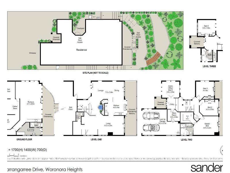 41 Warrangarree Drive, Woronora Heights NSW 2233 Floorplan
