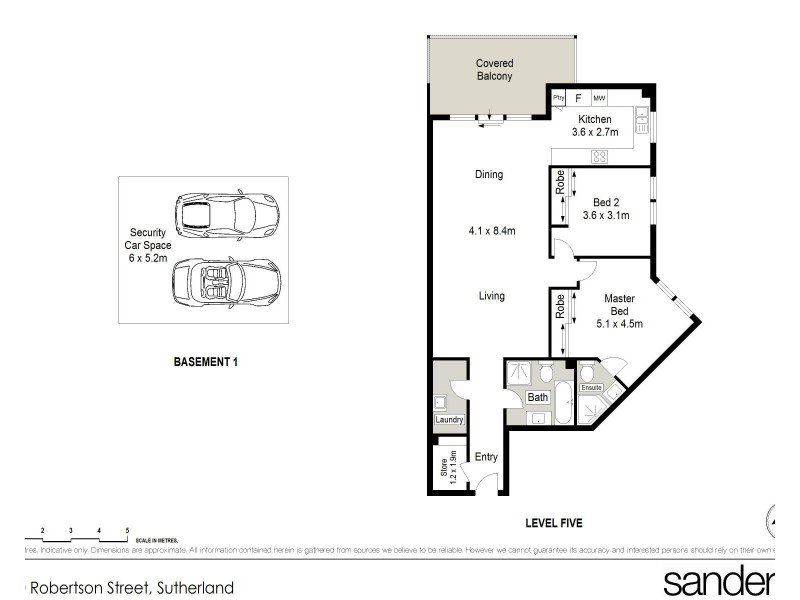 21/10-18 Robertson Street, Sutherland NSW 2232 Floorplan