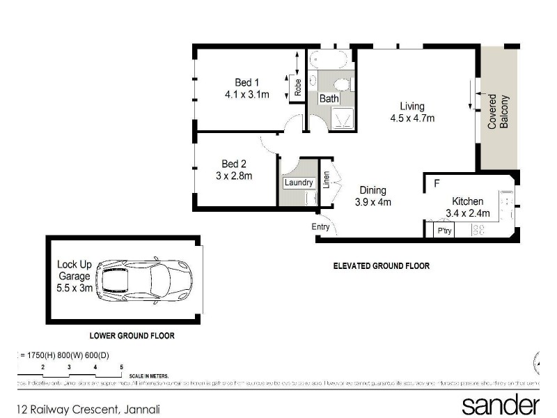 13/8-12 Railway Crescent, Jannali NSW 2226 Floorplan