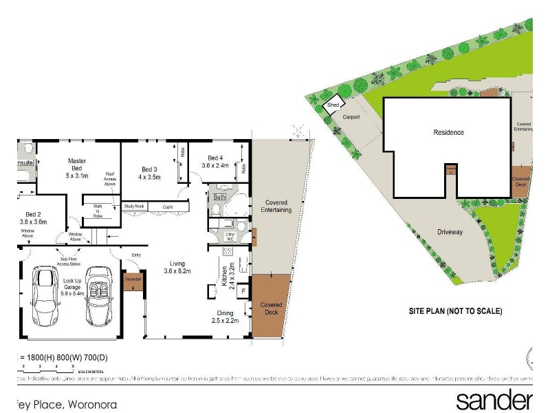 42 Liffey Place, Woronora NSW 2232 Floorplan
