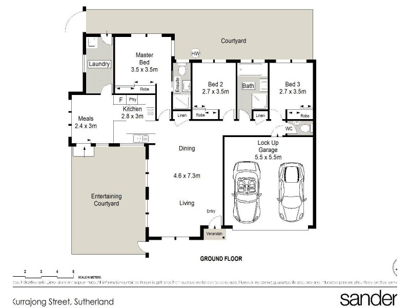 1/51 Kurrajong Street, Sutherland NSW 2232 Floorplan