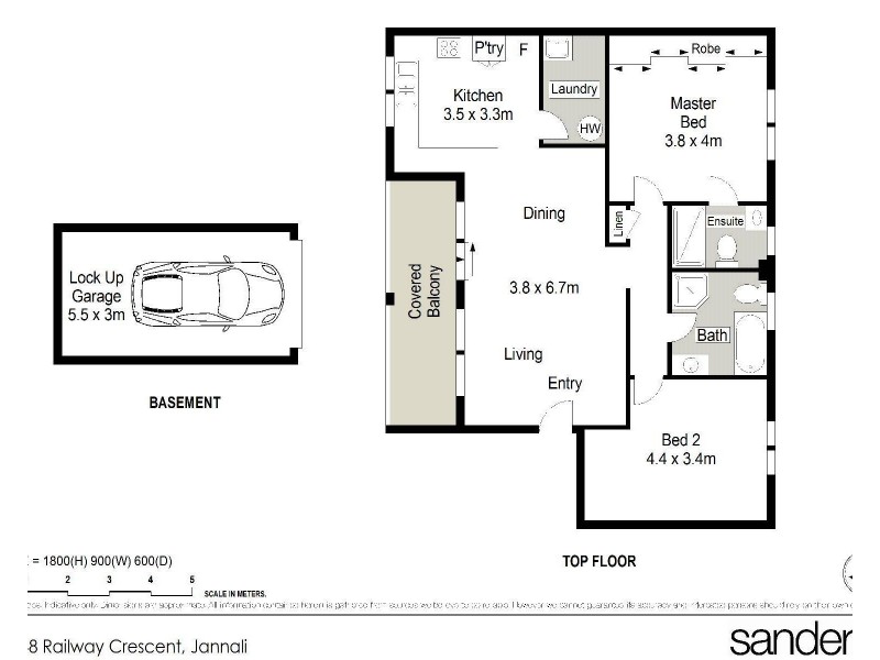 12/48-52 Railway Crescent, Jannali NSW 2226 Floorplan