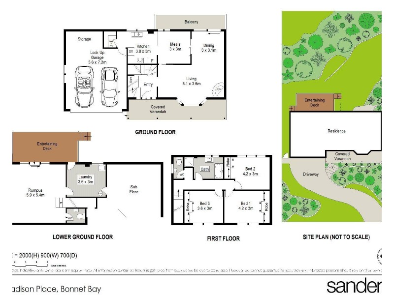 14 Madison Place, Bonnet Bay NSW 2226 Floorplan