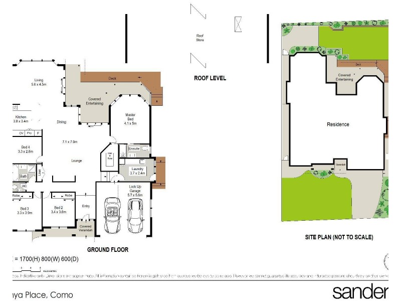 13 Binya Place, Como NSW 2226 Floorplan