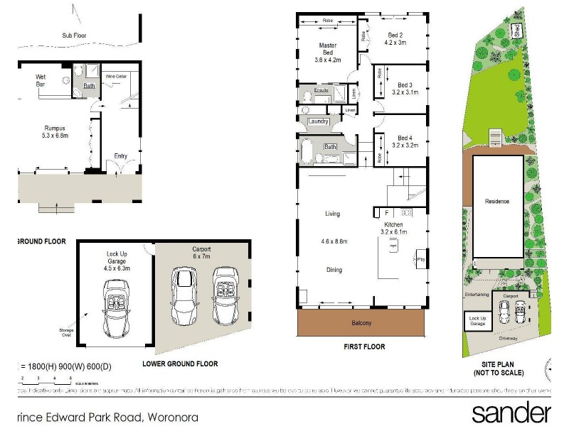 158 Prince Edward Park Road, Woronora NSW 2232 Floorplan