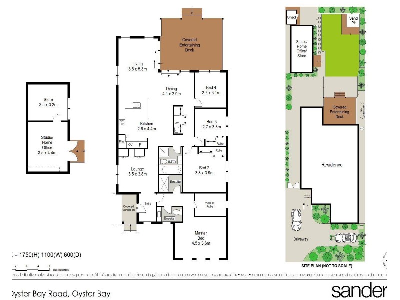 168 Oyster Bay Road, Oyster Bay NSW 2225 Floorplan