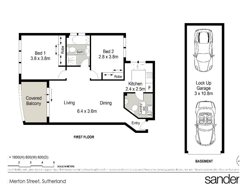 14/42-48 Merton Street, Sutherland NSW 2232 Floorplan