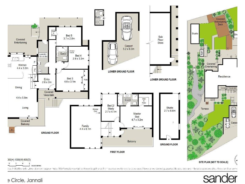 14 The Circle, Jannali NSW 2226 Floorplan