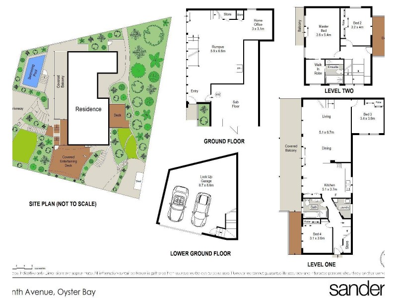 11 Tenth Avenue, Oyster Bay NSW 2225 Floorplan