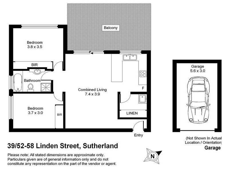 39/52-58 Linden Street, Sutherland NSW 2232 Floorplan