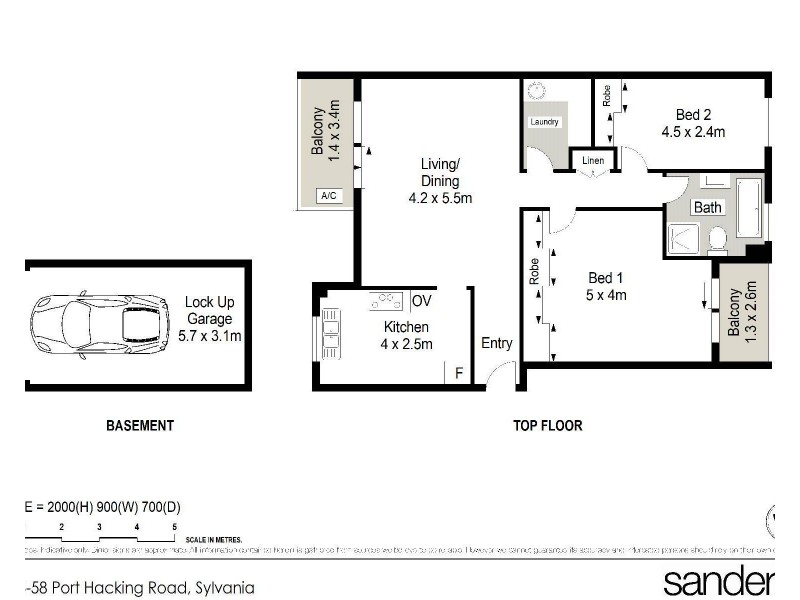41/54-58 Port Hacking Road, Sylvania NSW 2224 Floorplan