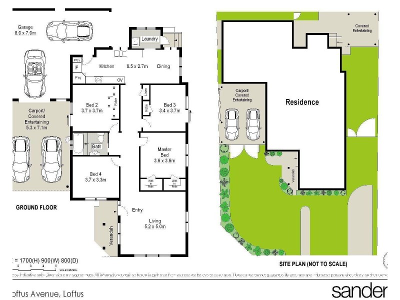 227 Loftus Avenue, Loftus NSW 2232 Floorplan
