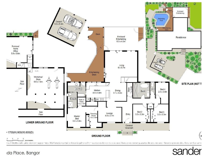 2 Konda Place, Bangor NSW 2234 Floorplan