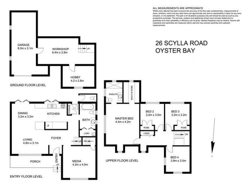 26 Scylla Road, Oyster Bay NSW 2225 Floorplan