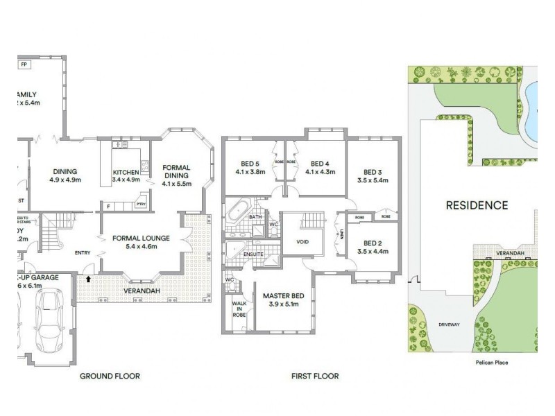 1 Pelican Place, Woronora Heights NSW 2233 Floorplan