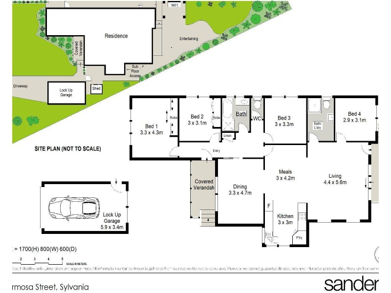 51 Formosa Street, Sylvania NSW 2224 Floorplan