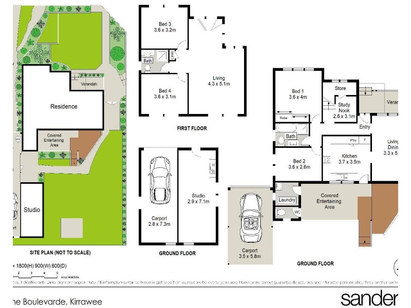 487 The Boulevarde, Kirrawee NSW 2232 Floorplan