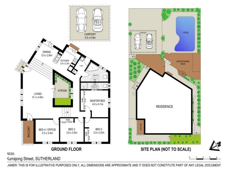9a Kurrajong Street, Sutherland NSW 2232 Floorplan