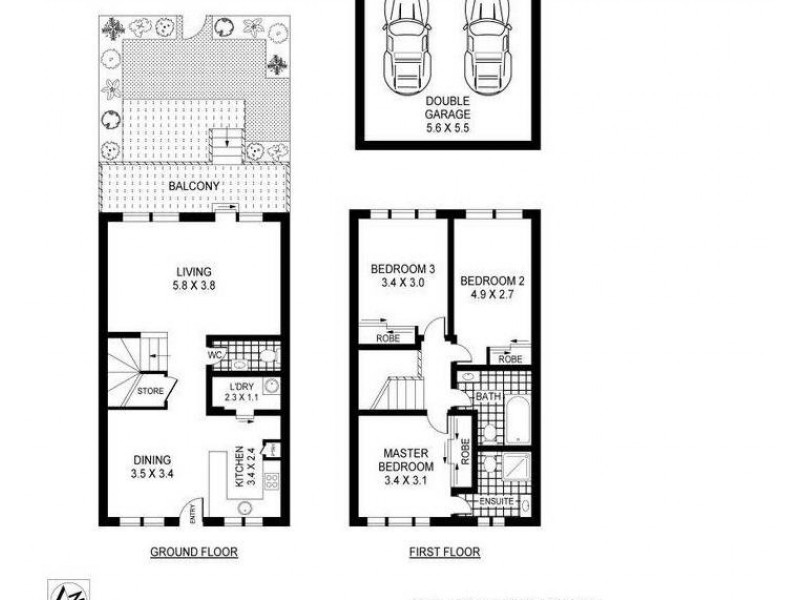 86/465 The Boulevarde, Kirrawee NSW 2232 Floorplan
