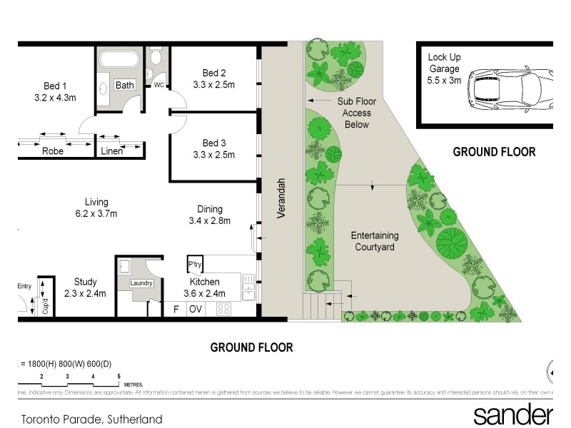 18/24 Toronto Parade, Sutherland NSW 2232 Floorplan