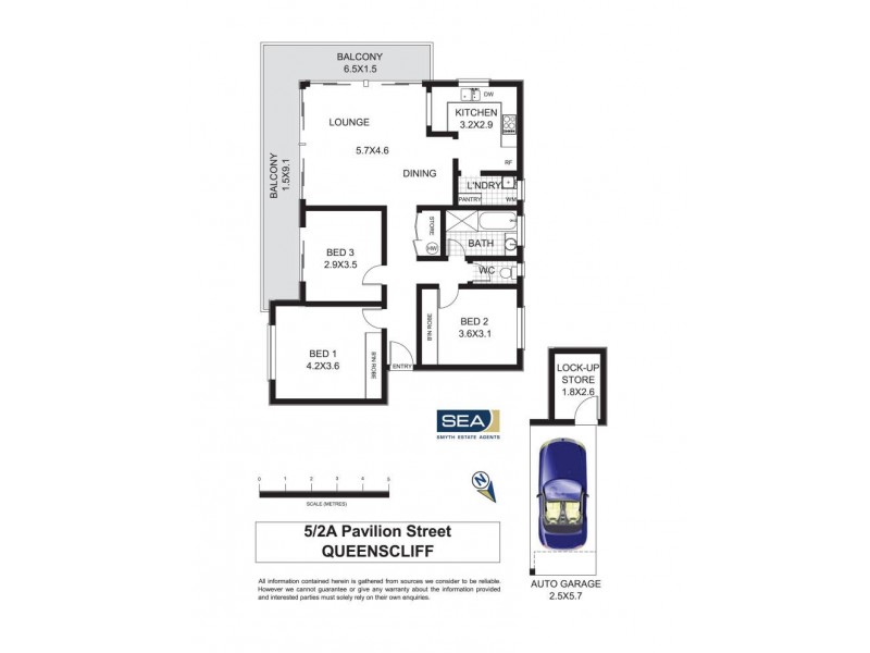 5/2A Pavilion Street, Queenscliff NSW 2096 Floorplan