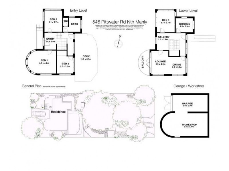 546 Pittwater Road, North Manly NSW 2100 Floorplan