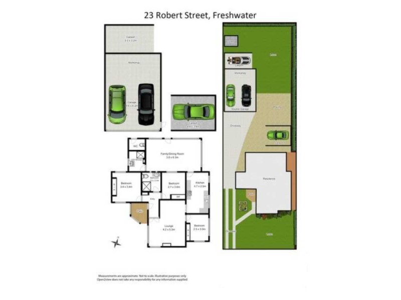 23 Robert Street, Freshwater NSW 2096 Floorplan