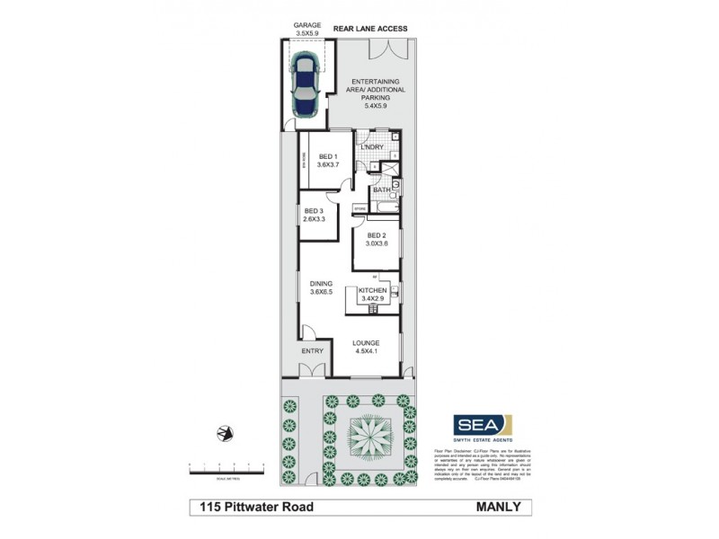 115 Pittwater Road, Manly NSW 2095 Floorplan