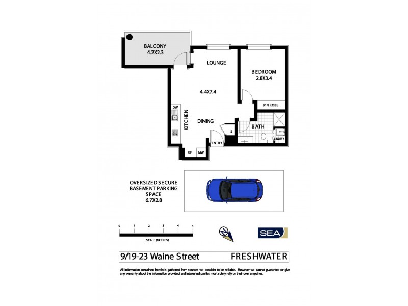 9/19-23 Waine Street, Freshwater NSW 2096 Floorplan