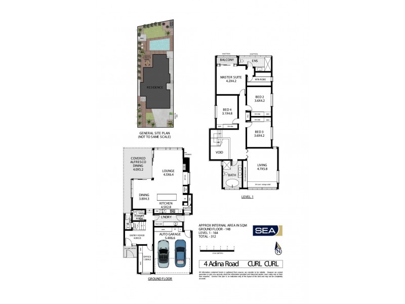 4 Adina Road, Curl Curl NSW 2096 Floorplan
