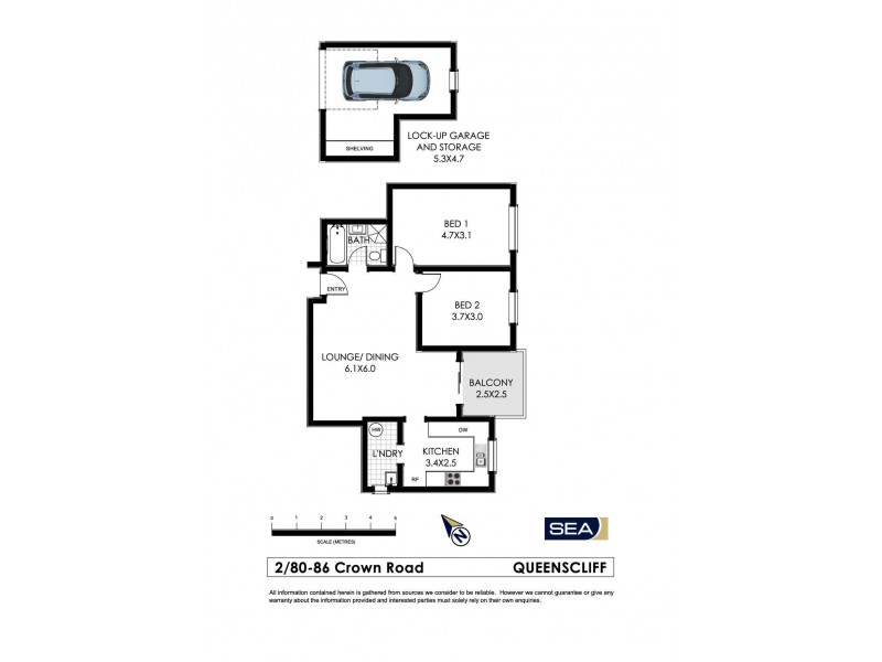 2/80-86 Crown Road, Queenscliff NSW 2096 Floorplan
