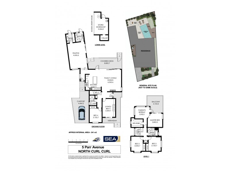 5 Parr Avenue, North Curl Curl NSW 2099 Floorplan