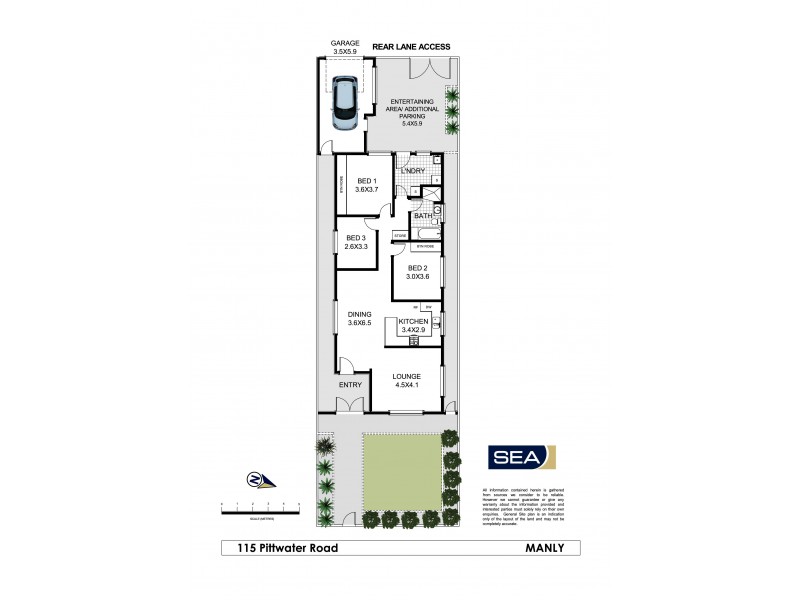 115 Pittwater Road, Manly NSW 2095 Floorplan