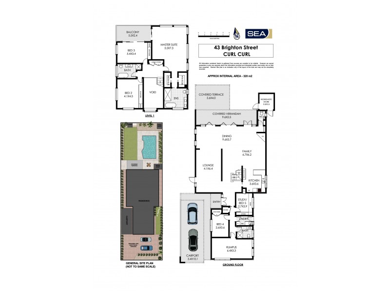 43 Brighton Street, Curl Curl NSW 2096 Floorplan
