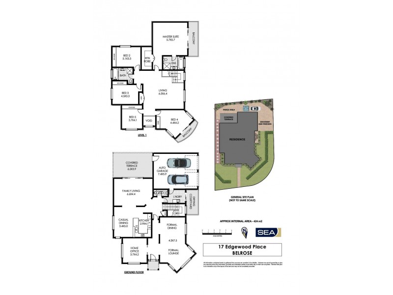 17 Edgewood Place, Belrose NSW 2085 Floorplan