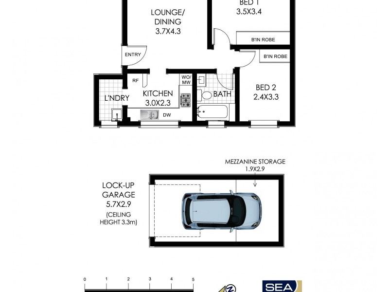 3/77 Pacific Parade, Dee Why NSW 2099 Floorplan