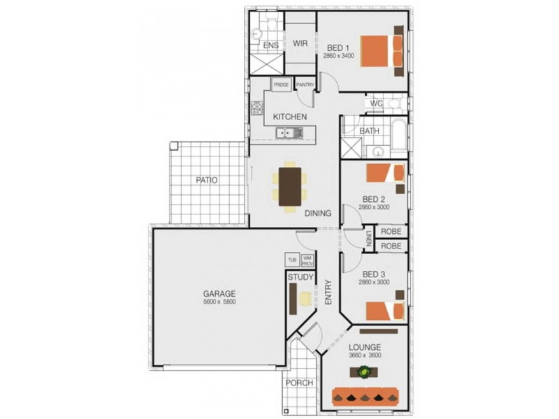 Yamanto QLD 4305 Floorplan
