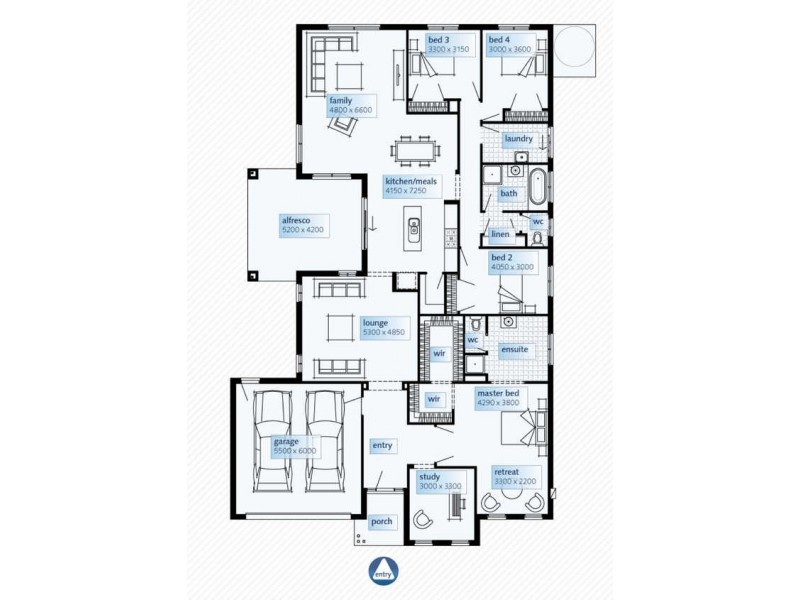 Yamanto QLD 4305 Floorplan